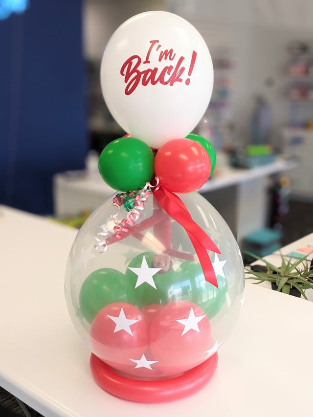 Christmas Balloons | Queen City Balloon Bar - Luxury Balloons in